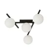Lampa sufitowa Emibig 4xE14 40W SMART 4 BLACK/OPAL 1103/4 Podgląd zdjęcia produktu 1