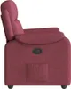 vidaXL Relaxsessel Weinrot Stoff Produktbild-Vorschau 4