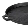 Kochmann Gusseisen Grillplatte rund 35 cm – Hochwertige Produktbild-Vorschau 3
