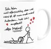 Kaffee-Tasse Ich bin nicht eifersüchtig, aber was meins Produktbild-Vorschau 1
