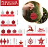 TRMLBE Weihnachtskugeln 108er Set Kunststoff Produktbild-Vorschau 3