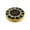 Almina Wanduhr mit Ziffern in Schwarz/Gold ?40 cm Produktbild-Vorschau 2