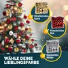 CASARIA® Weihnachtskugeln 103er Set Christbaumkugeln Produktbild-Vorschau 7