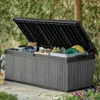 Keter Gartenbox "Darwin" 380L Signature Anthrazit - Produktbild-Vorschau 4