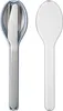 set di posate 3 pezzi ellipse - blu nordico Anteprima dell’immagine prodotto 1
