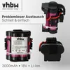 vhbw Akku kompatibel mit Flymo 1200R 2018, 1200R 2017 Produktbild-Vorschau 5