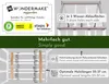 WONDERMAKE® Stojan na palivové drevo drevená strecha venku, Náhled obrázku produktu 2