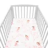 Lenzuolo per culla in cotone New Baby Fairies 120x60cm Anteprima dell’immagine prodotto 1