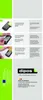 Instructions for applying a screen protector to a phone, with branding at the bottom. Produktbild-Vorschau