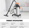 A wet/dry vacuum cleaner is shown in a room with a sofa in the background. Anteprima dell’immagine prodotto