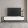 Skye Decor, Oscar - Bianco, mobile TV, bianco, 100% Anteprima dell’immagine prodotto 2