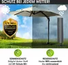 Alu Ampelschirm 360cm beige Produktbild-Vorschau 5