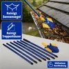 Teleskop Besen mit 90° Gelenk für Dachrinnenreinigung - 6m Produktbild-Vorschau 7