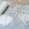 Kit de macramé Relaxdays, kit de bricolage de 73 pièces Voir les images du produit 2
