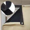 100x210cm béžová Blackout Thermal Door Curtain Eyelets Náhľad obrázku produktu 8
