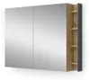 Badspiegelschrank Vicco Edelin Anthrazit/Artisan 100 x 75 Produktbild-Vorschau 1