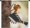 MuchoWow® Wandteppich Wandbehang Vogel - Baum - Wald 60x60 Produktbild-Vorschau 1