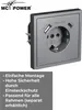 Schutzkontakt-Steckdose McPower Shallow 1x USB-C - 18W Produktbild-Vorschau 4