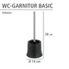 WENKO WC Garnitur Basic Toiletten Bürsten Halter Klo Bad Produktbild-Vorschau 5