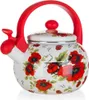 BANQUET Gwiżdżący czajnik emaliowany POPPY 2,2 l Podgląd zdjęcia produktu 1