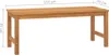 Ławka Ogrodowa, 114 Cm, Lite Drewno Tekowe Lumarko! Podgląd zdjęcia produktu 11