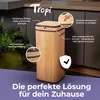 Tropi® Bambus Müllsackständer für Gelbe Säcke – 80L Gelber Produktbild-Vorschau 5