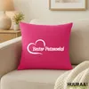 Huuraa Kissenbezug Bester Patenonkel Herz 40x40cm Fuchsia Produktbild-Vorschau 2