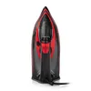 A black and red iron against a white background. Produktbild-Vorschau