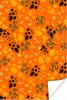 MuchoWow® Poster Orange - Sporen - Muster 40x60 cm - Produktbild-Vorschau 1
