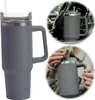 LS-LebenStil XL Edelstahl Trinkbecher Grau 1200ml mit Griff Produktbild-Vorschau 1