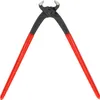 A pair of Knipex pliers with red handles against a white background. Produktbild-Vorschau