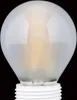 A close-up shot of a frosted LED light bulb with a white screw base against a black background. Anteprima dell’immagine prodotto