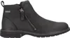 A black leather boot is shown against a white background. Produktbild-Vorschau
