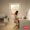 VELUX Original Dachfenster Plissee für FK06, Weiß, mit Produktbild-Vorschau 5