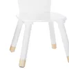 Atmosphera Chaise haute pour enfant Blanc - 50x30x30 cm Voir les images du produit 12