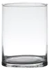 Hatchet Glasvase - Zylinder - Glas - transparent - 20 x 12 Produktbild-Vorschau 1