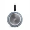 The bottom view of a frying pan with a handle. Produktbild-Vorschau