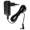 A black power adapter with a coiled cable and a right-angle connector is shown against a white background. Produktbild-Vorschau