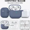 AirPods 4 Silikon Schutzhülle mit Karabiner, Soft Touch Produktbild-Vorschau 3
