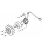 Gebläserad 4T Lichtmaschine Motorrad Kreidler 83033 Produktbild-Vorschau 2