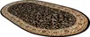 Teppich ROYAL ADR Oval modell 1745 schwarz  Schwarz 150x250 Produktbild-Vorschau 3