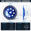 3800W Betonschleifer Betonfräse 2-in-1 mit 2x180mm Produktbild-Vorschau 10