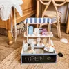 Holz Café-Laden für Kinder – Konditorei mit Eis und Produktbild-Vorschau 6