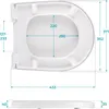 Calmwaters® Antibakterieller WC Sitz mit Absenkautomatik Produktbild-Vorschau 4