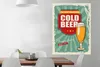 MuchoWow® Poster Mannshöhle - Bier - Vintage - Illustration Produktbild-Vorschau 2