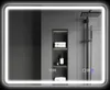 A modern bathroom mirror with integrated lighting and shower fixtures. Náhľad obrázku produktu