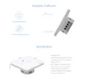 Smart Switch WiFi + RF 433 Sonoff T1 EU TX (1-channel) Produktbild-Vorschau 23