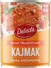 A can of Delecta Kajmak, a traditional Polish fudge mass, with an image of a cake on the label. Náhľad obrázku produktu