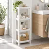 5Five Aufbewahrungsregal Bad - Kunststoff - weis - 37 x 22 Produktbild-Vorschau 4