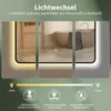 HOKO specchio da bagno 60x80 cm con cornice+interruttore a Anteprima dell’immagine prodotto 2